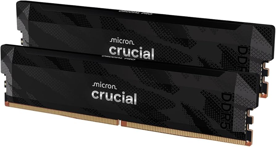 CRUCIAL DDR5 PRO Black 6400MT