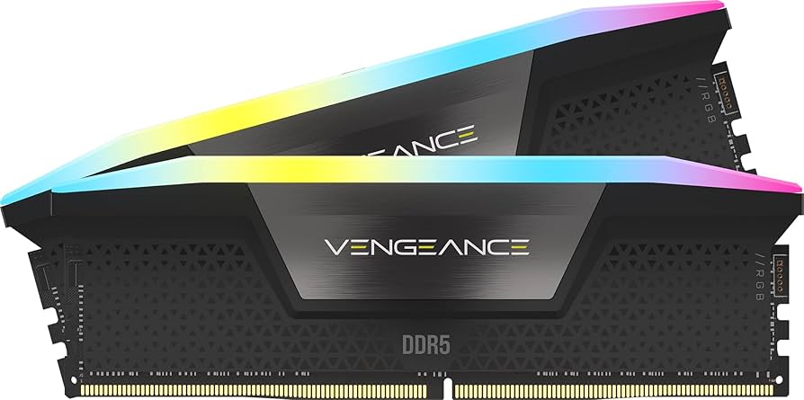 CORSAIR VENGEANCE RGB DDR5 5200MHz Black